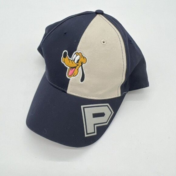 Disney Other - Disney Pluto Blue/Gray Baseball Cap Adjustable Adult Hat